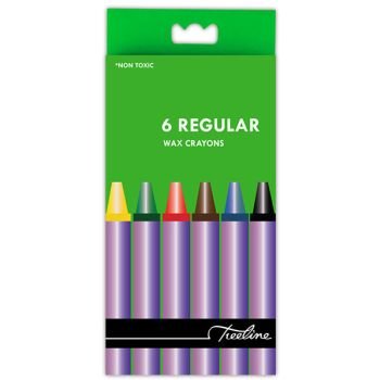 Treeline-Regular-Wax-Crayon-6-Piece