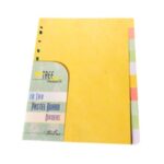A4 10 Tab Pastel Board Dividers